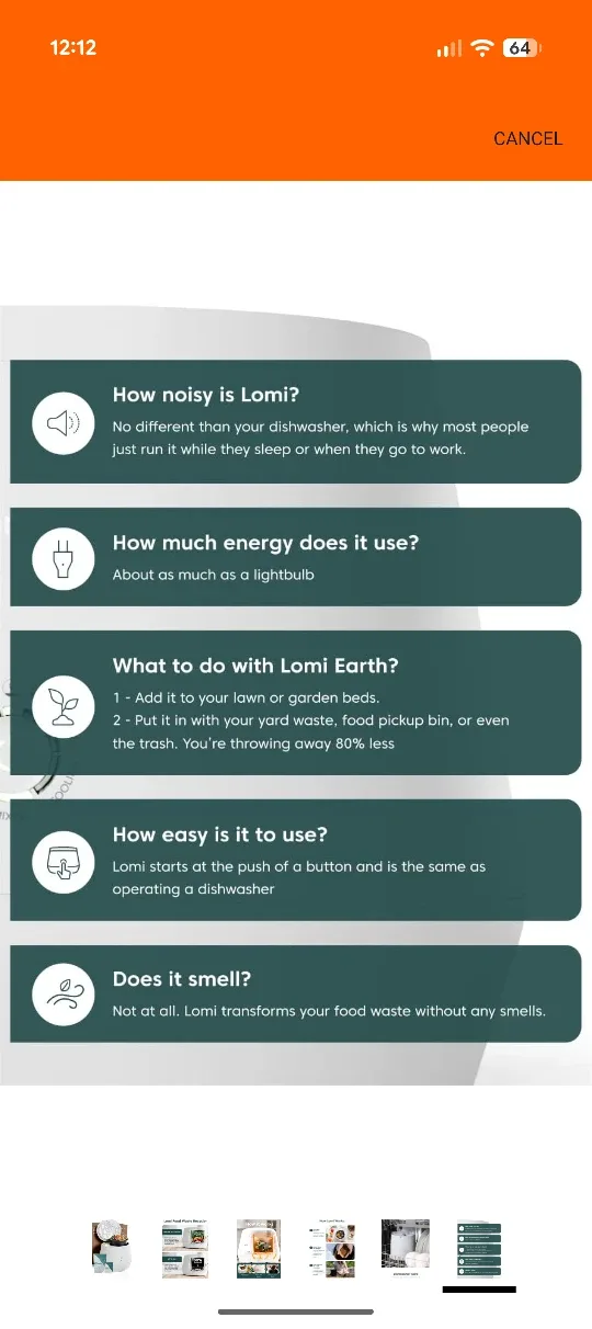 Lomi Food Waste Recycler image indicator(6)