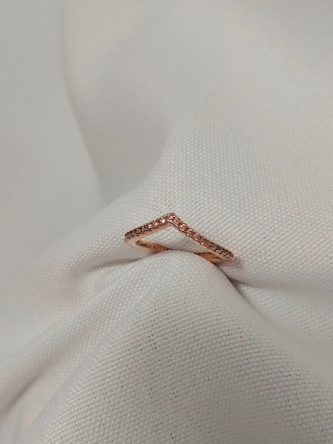 Pandora Timeless Wish Sparkling Pink Ring image indicator(2)