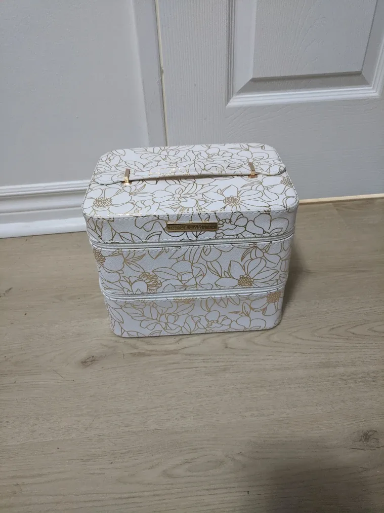 Makeup Organizer Case - Floral Pattern