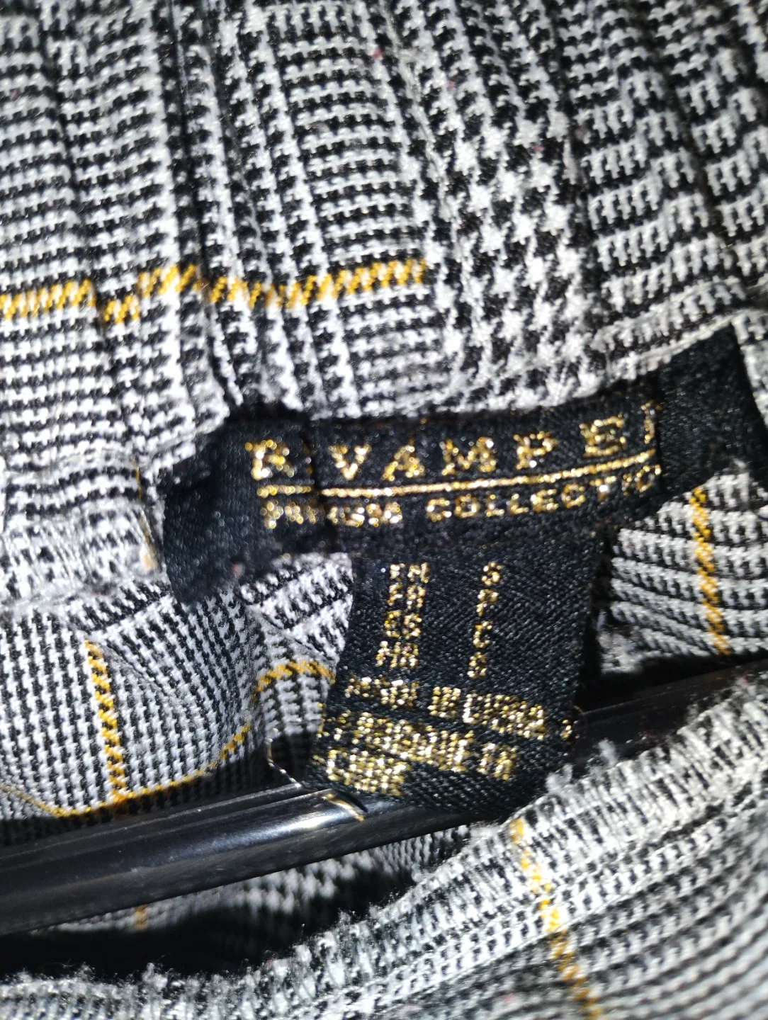 B.Vamp Plaid Pants - Size S