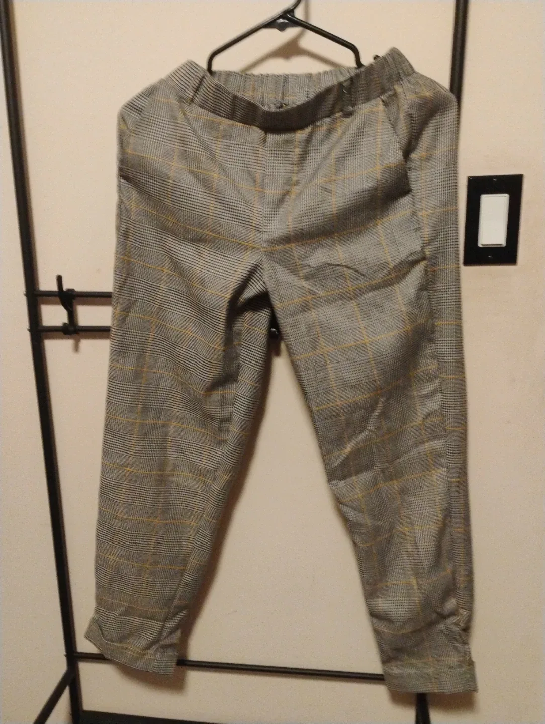 B.Vamp Plaid Pants - Size S image indicator(2)
