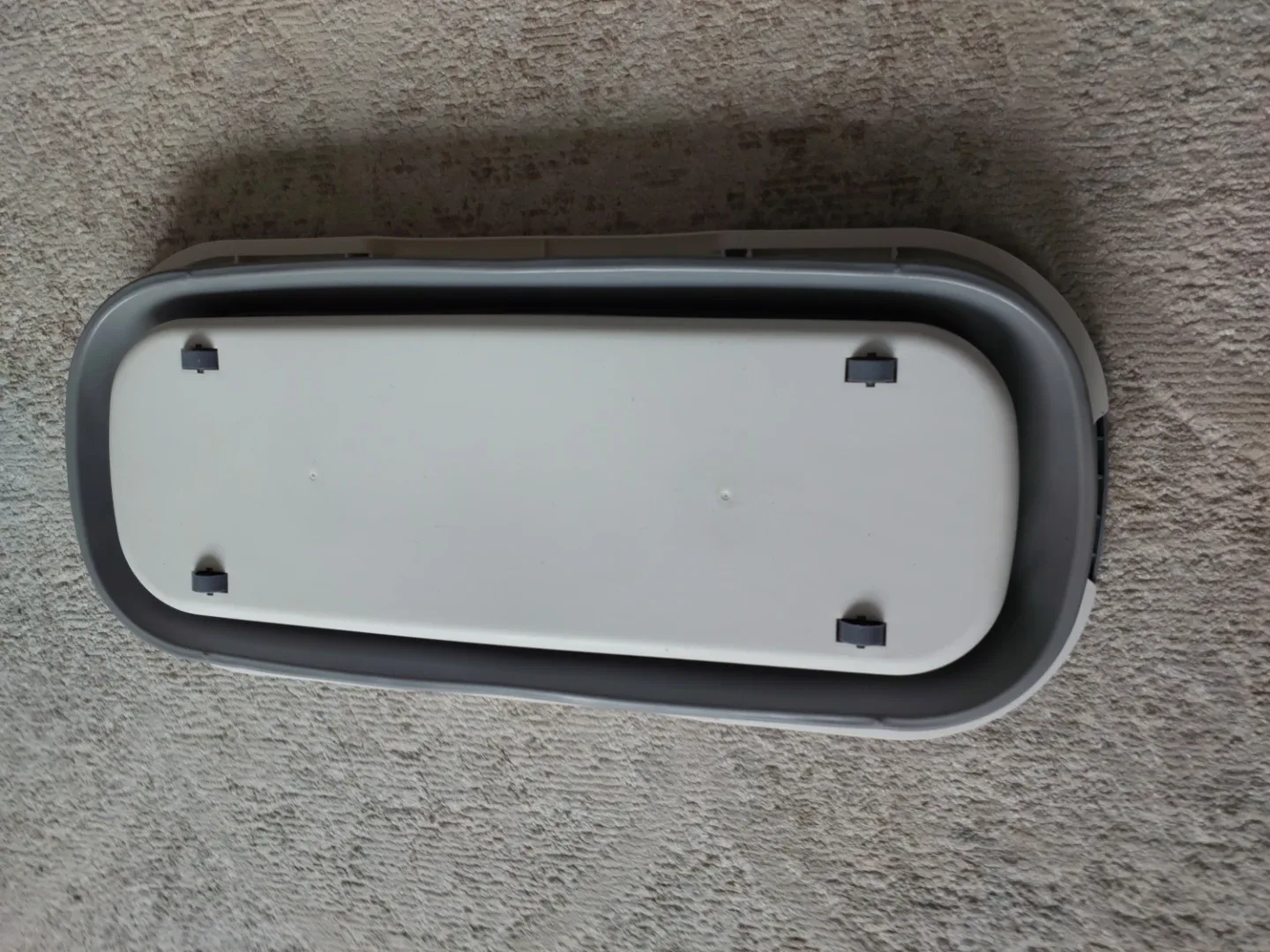 Collapsible Laundry Basket - Grey/White image indicator(2)