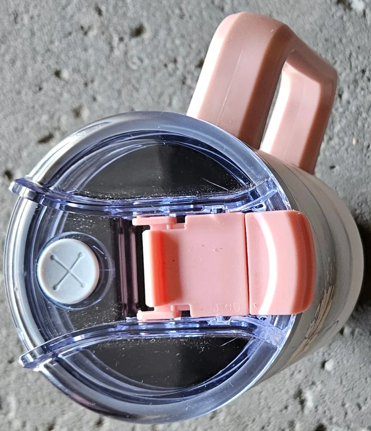 Floral Print Tumbler with Handle image indicator(2)