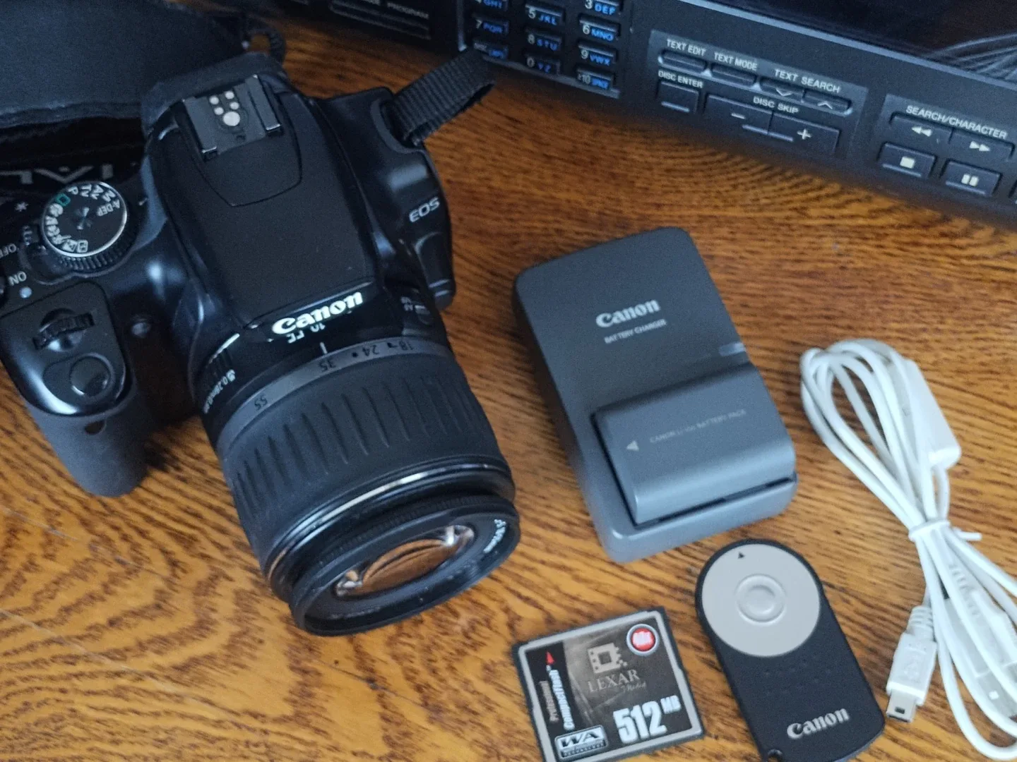 Canon EOS Rebel XTi Digital Camera w/ 512MB Compact flash card