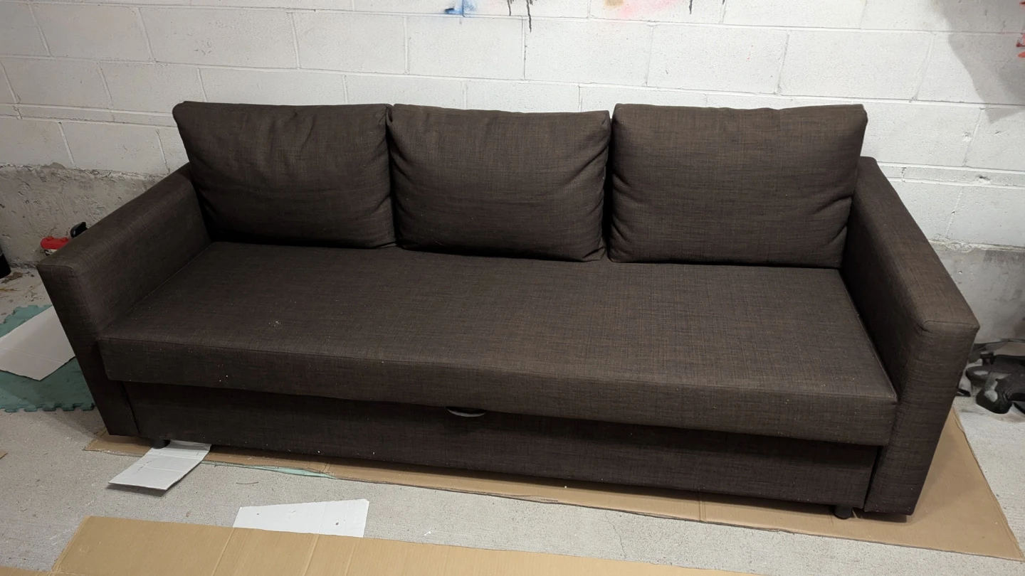 Brown IKEA FRIHETEN Sofa Bed - Great Condition! - photo 5