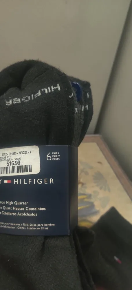 Tommy Hilfiger Black Socks - 6 Pairs - New image indicator(2)
