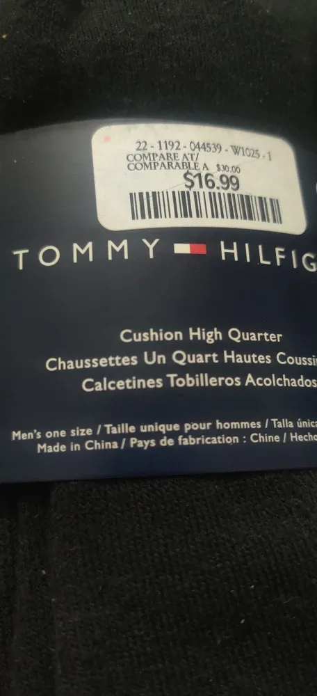 Tommy Hilfiger Black Socks - 6 Pairs - New image indicator(3)