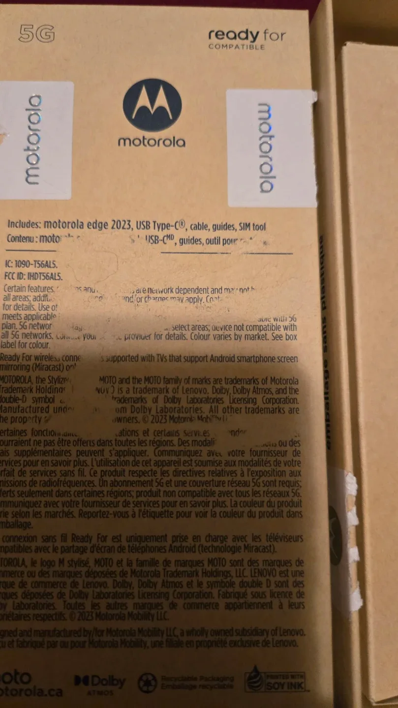 2023 Motorola Edge  Smartphone - 256 GB ROM, 8 GB RAM image indicator(7)