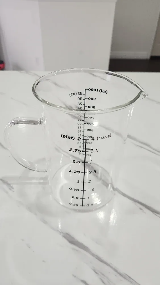 Measuring cup pitcher image indicator(2)