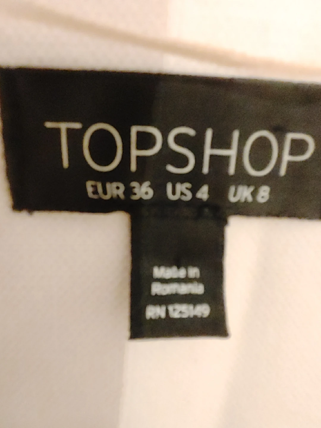 Topshop Cream Blazer - Size US 4 - photo 3