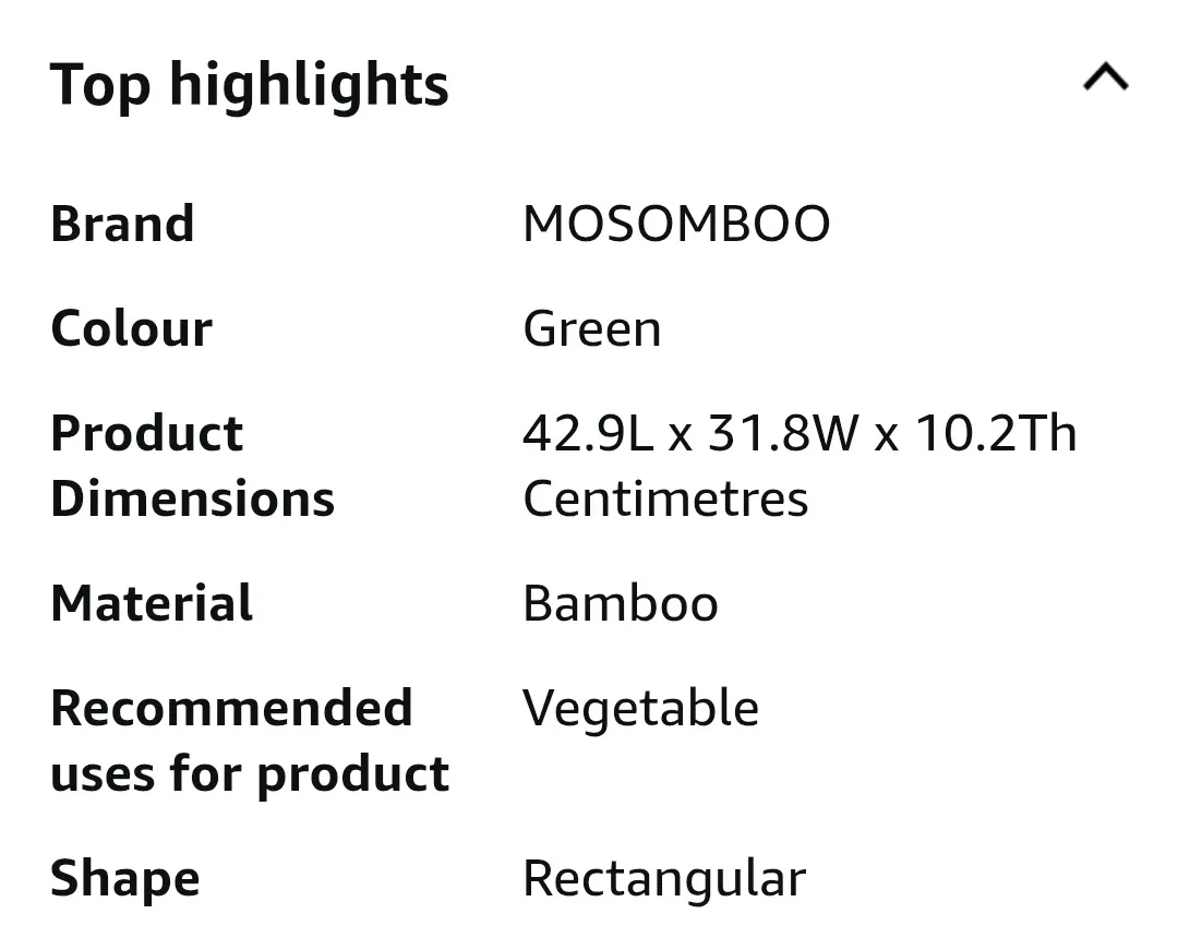 Mosomboo Green Bamboo Chopping Board Set - New image indicator(2)