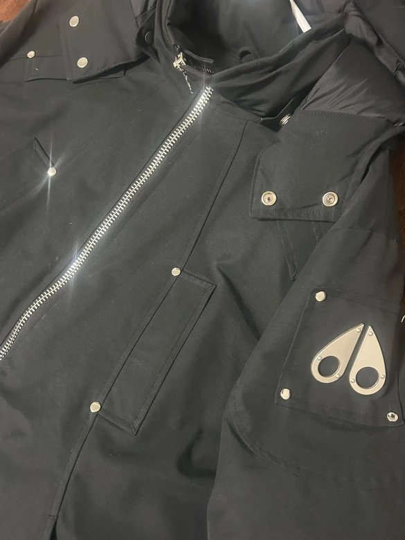 Moose Knuckles Down Filled Black Jacket - photo 5