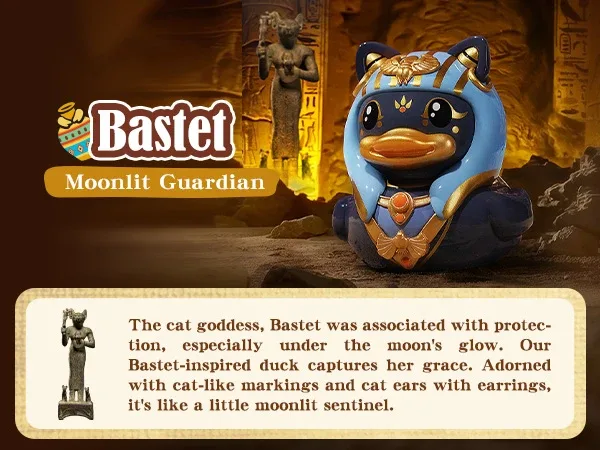 B.Duck x British Museum, Egyptian God Collectible Duck Figurines image indicator(5)
