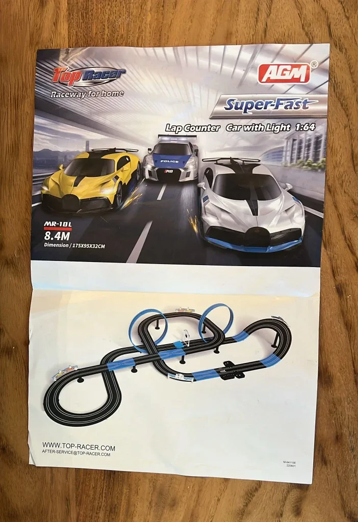 AGM Mastech Top Racer Super-Fast HO Scale 1:64