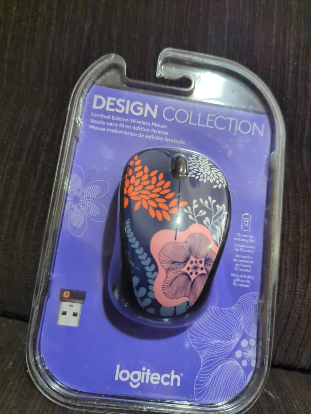 New Logitech Design Collection Wireless Mouse
