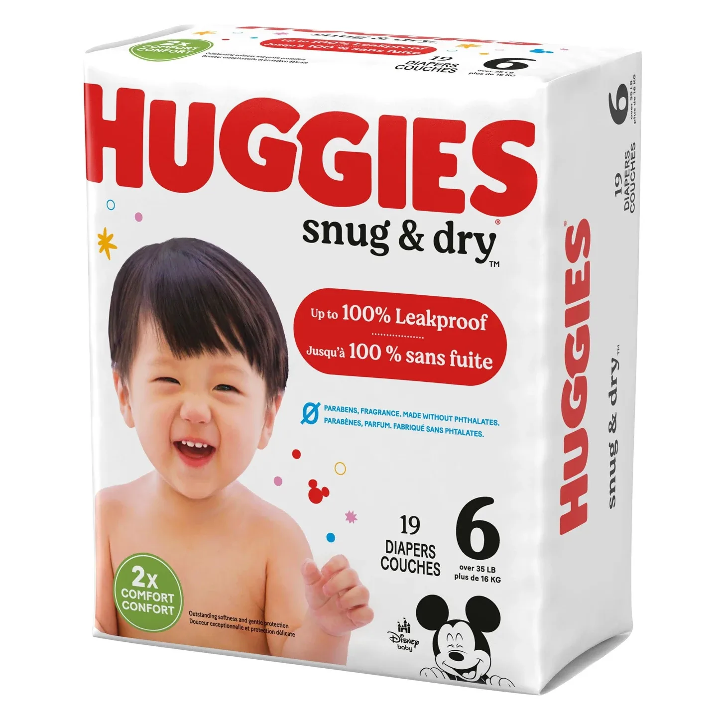 Huggies Snug & Dry Diapers, Size 6, 19 Count image indicator(2)