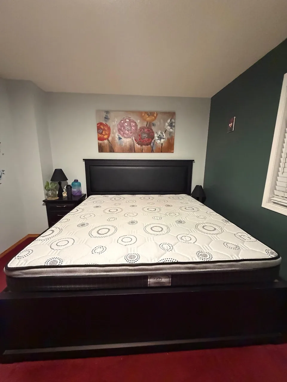 Queen Size Bed Frame with Storage & Nightstand image indicator(9)