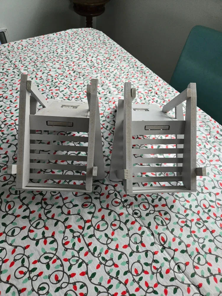 Two (2) Matching Wooden Chair Photo Frames image indicator(2)