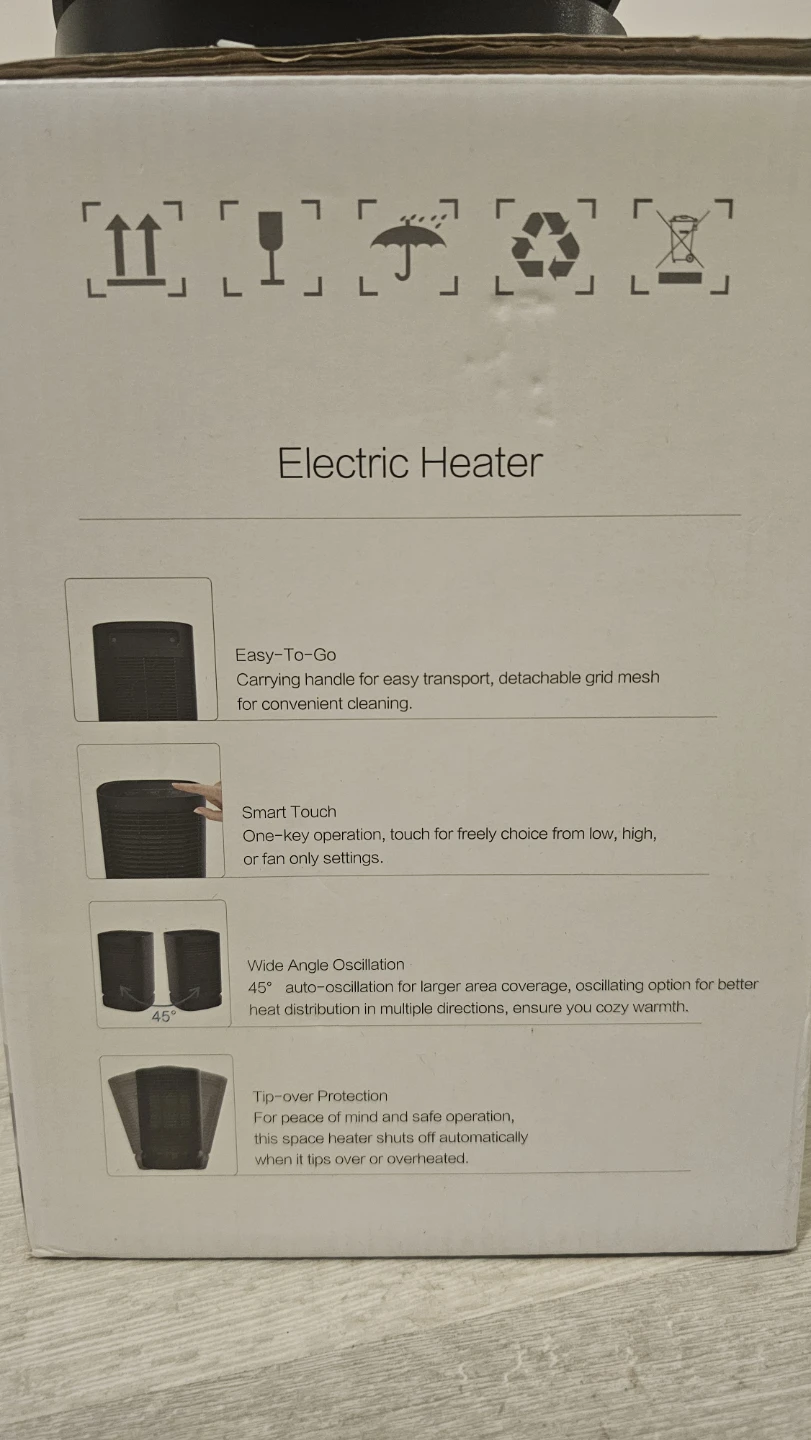[Moving Sell] (Brand New) Desktop Electric Heater - photo 5