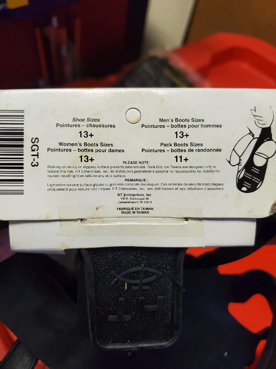 5 pairs All Purpose Safety Treads - New! image indicator(3)