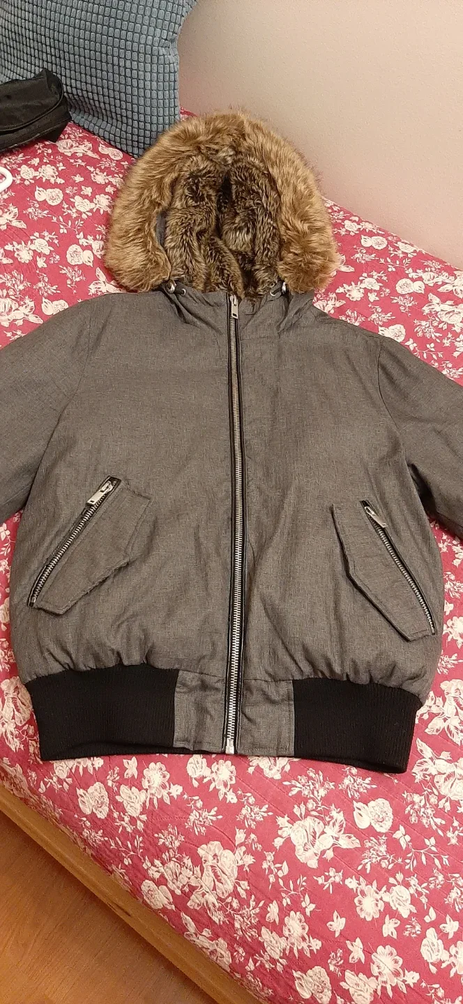 Storm Mountain Down & Feather Filled Jacket with Faux Fur Hood image indicator(4)