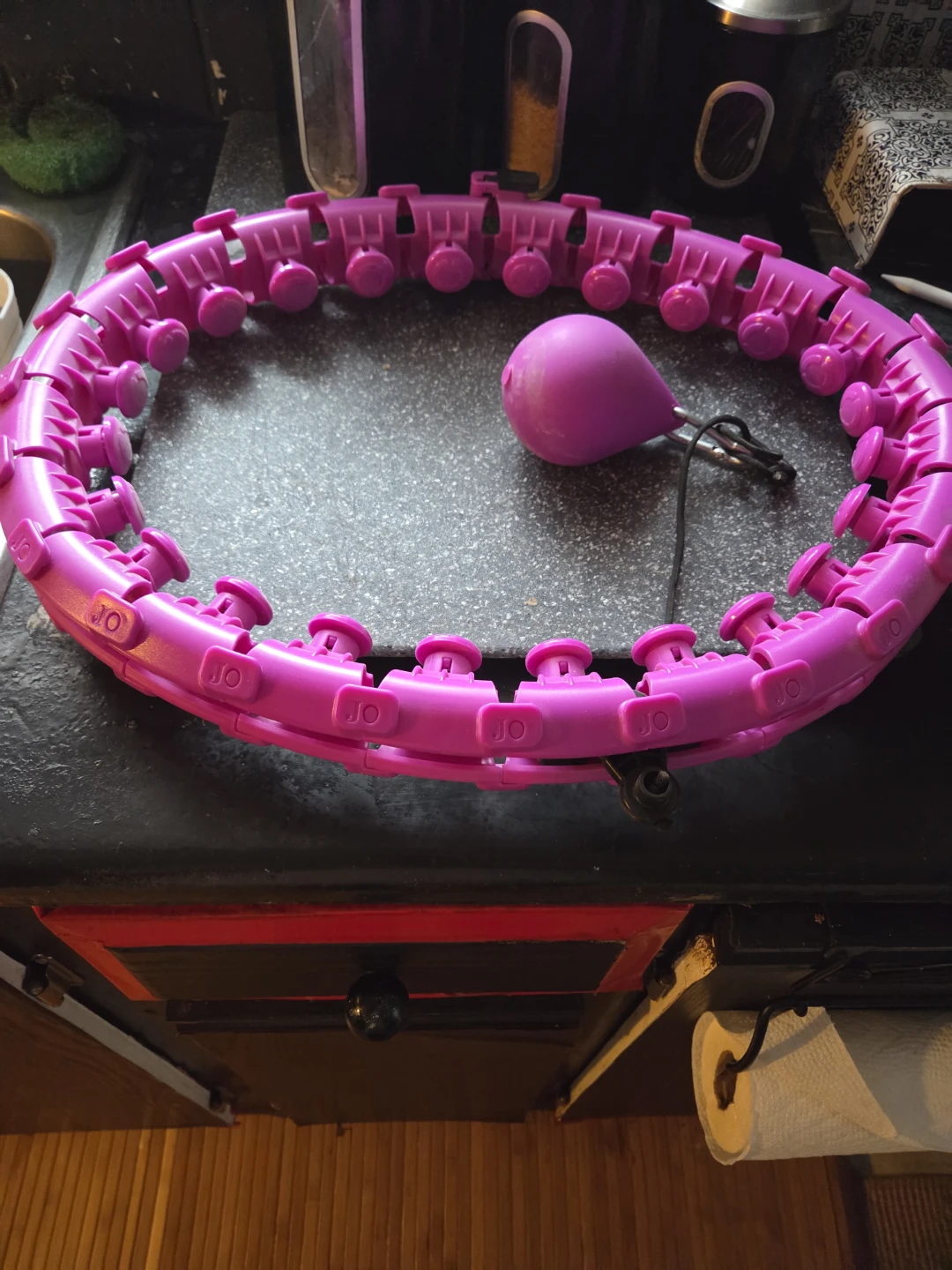 Pink Weighted Hoola Hoop