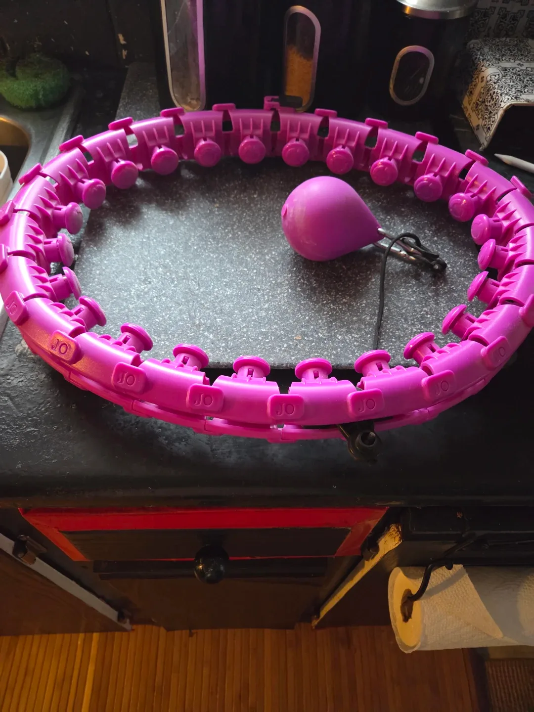 Pink Weighted Hoola Hoop
