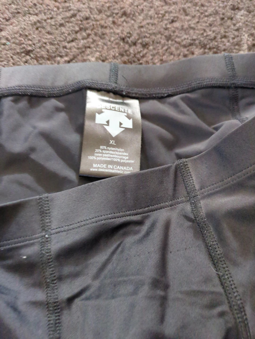 Descente Cycling Shorts - XL - Black - photo 4