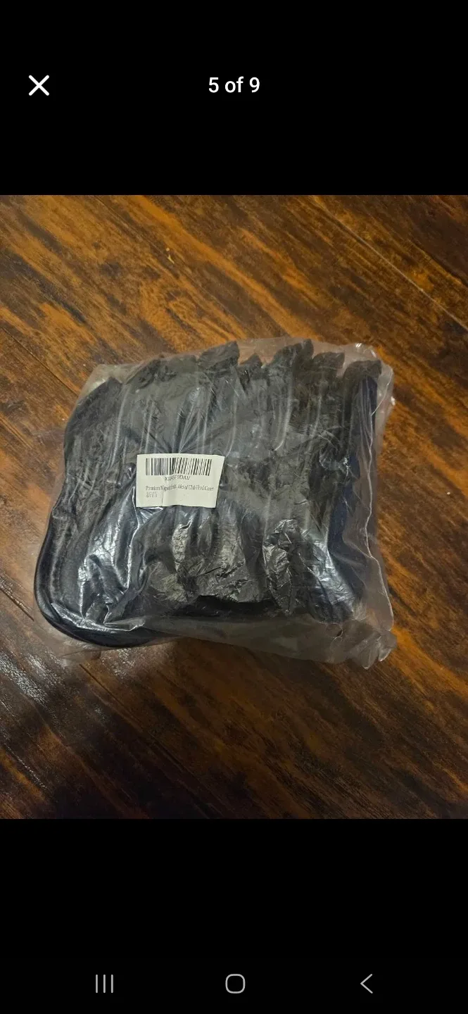 Premium Leather Iron/Wedge Golf Club Head Covers Set image indicator(5)