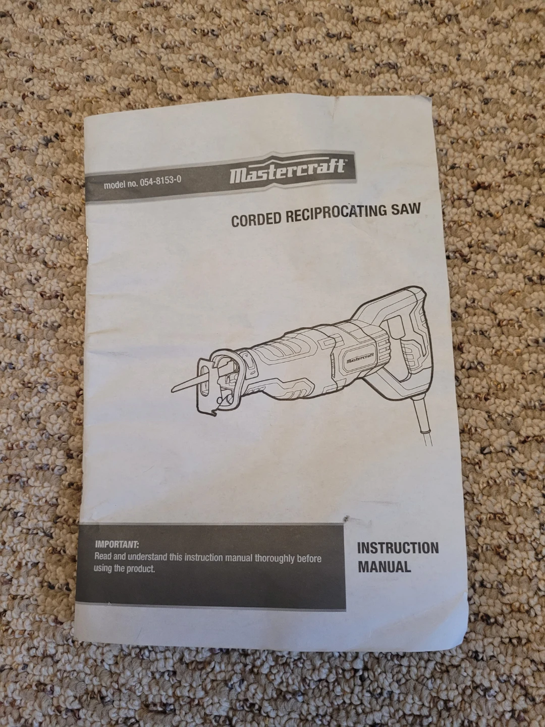 Reciprocating saw Mastercraft 8.5A - photo 4