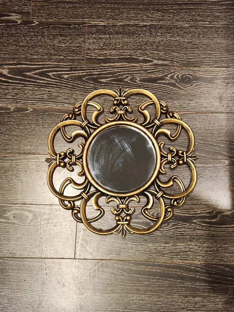 Ornate Gold Decorative Wall Mirror