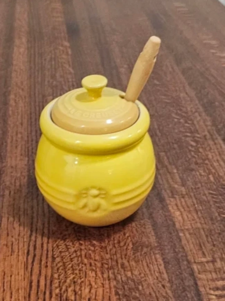Le Creuset Honey Pot with Wooden Dipper - photo 3