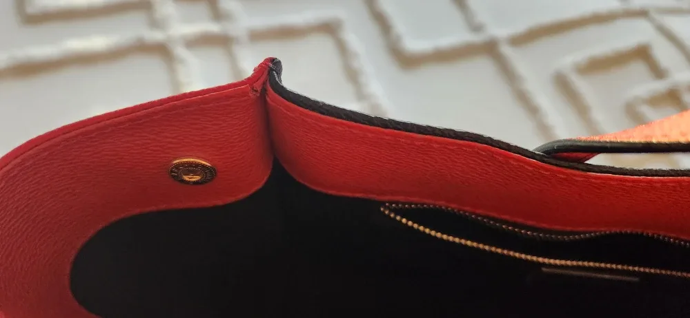 Carolina Herrera Tote Bag - Red & Black image indicator(2)