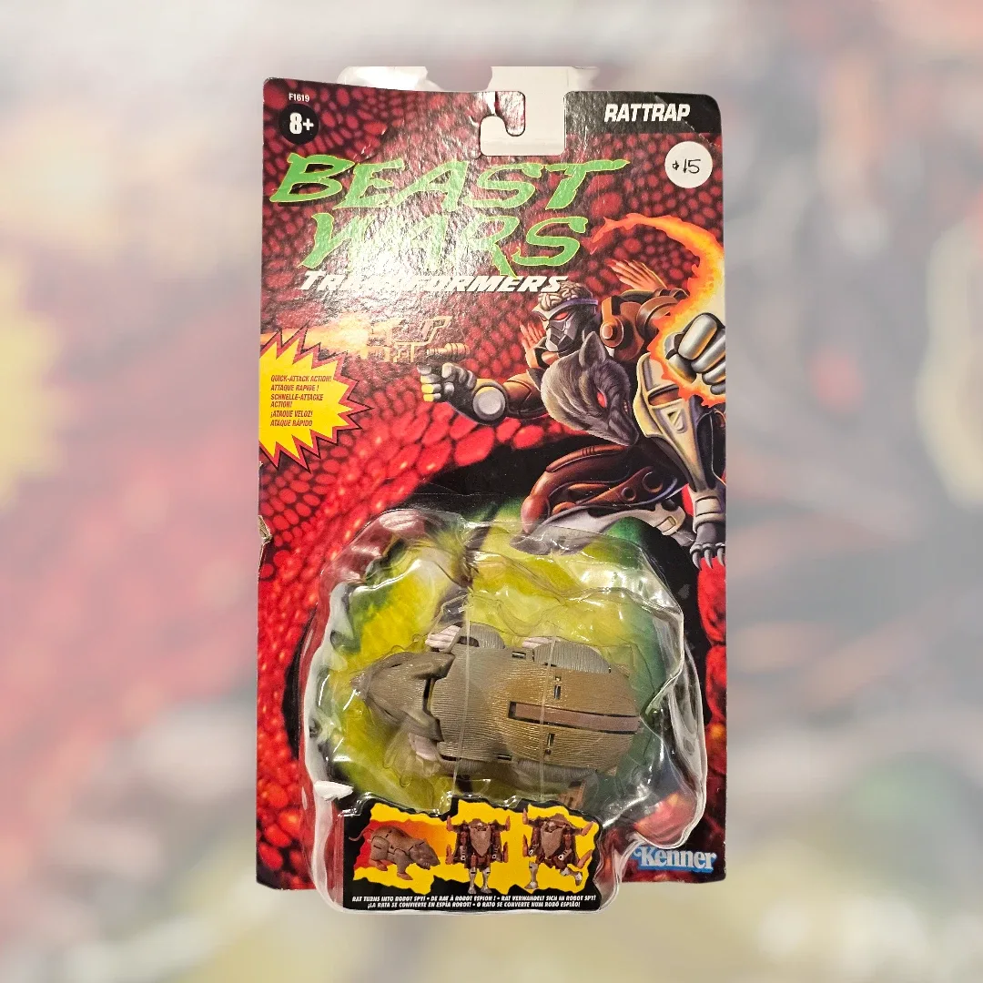 New Beast Wars Transformers Rattrap Action Figure