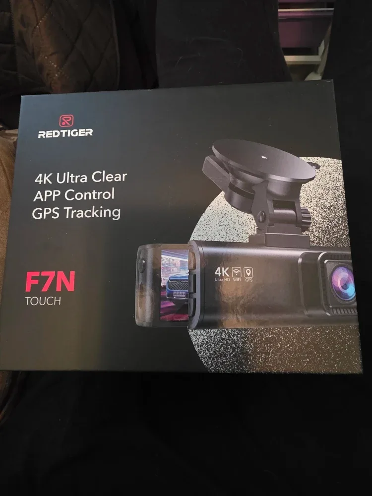 REDTIGER F7N Touch 4K Dash Cam - fairly new in Box!