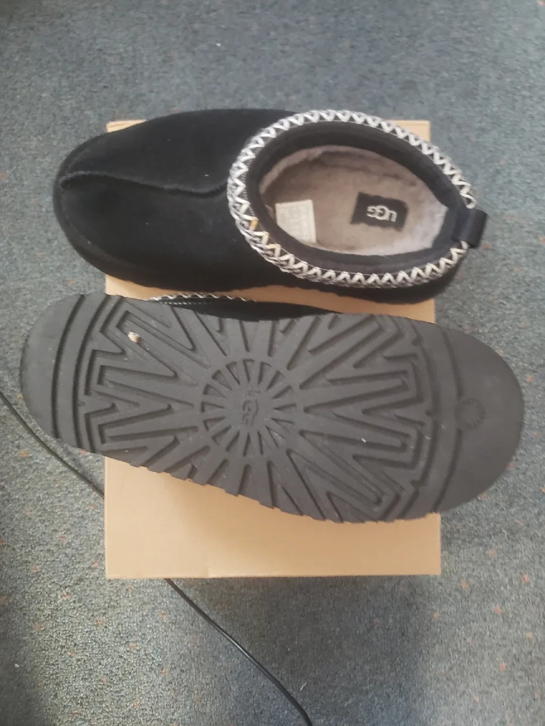 UGG Tasman Slipper - Black - Size Unknown image indicator(2)