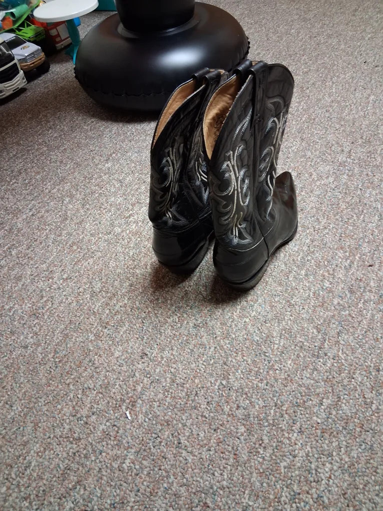 Black Cowboy Boots image indicator(5)