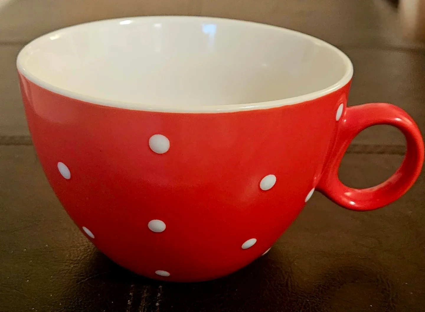Casa Signature Red Polka Dot Mug ☕️🥕 thumbnail