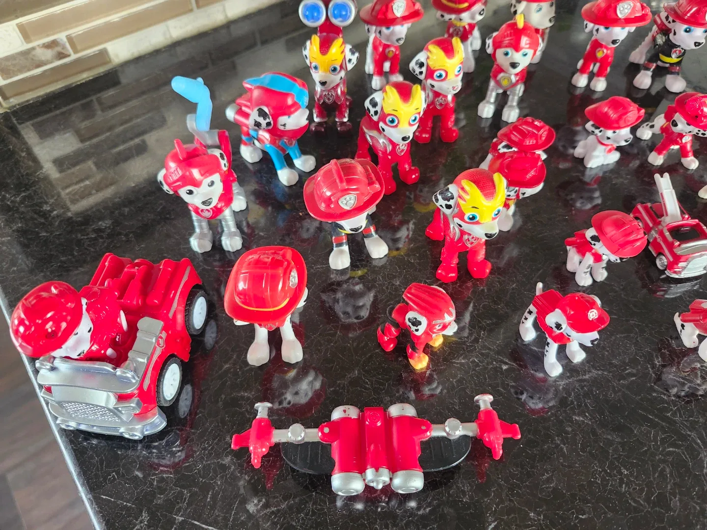 Paw Patrol Marshall Figures Lot image indicator(2)