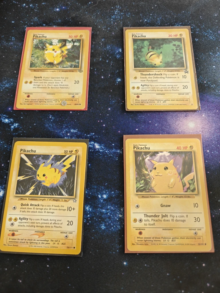 Pikachu Pokemon Cards