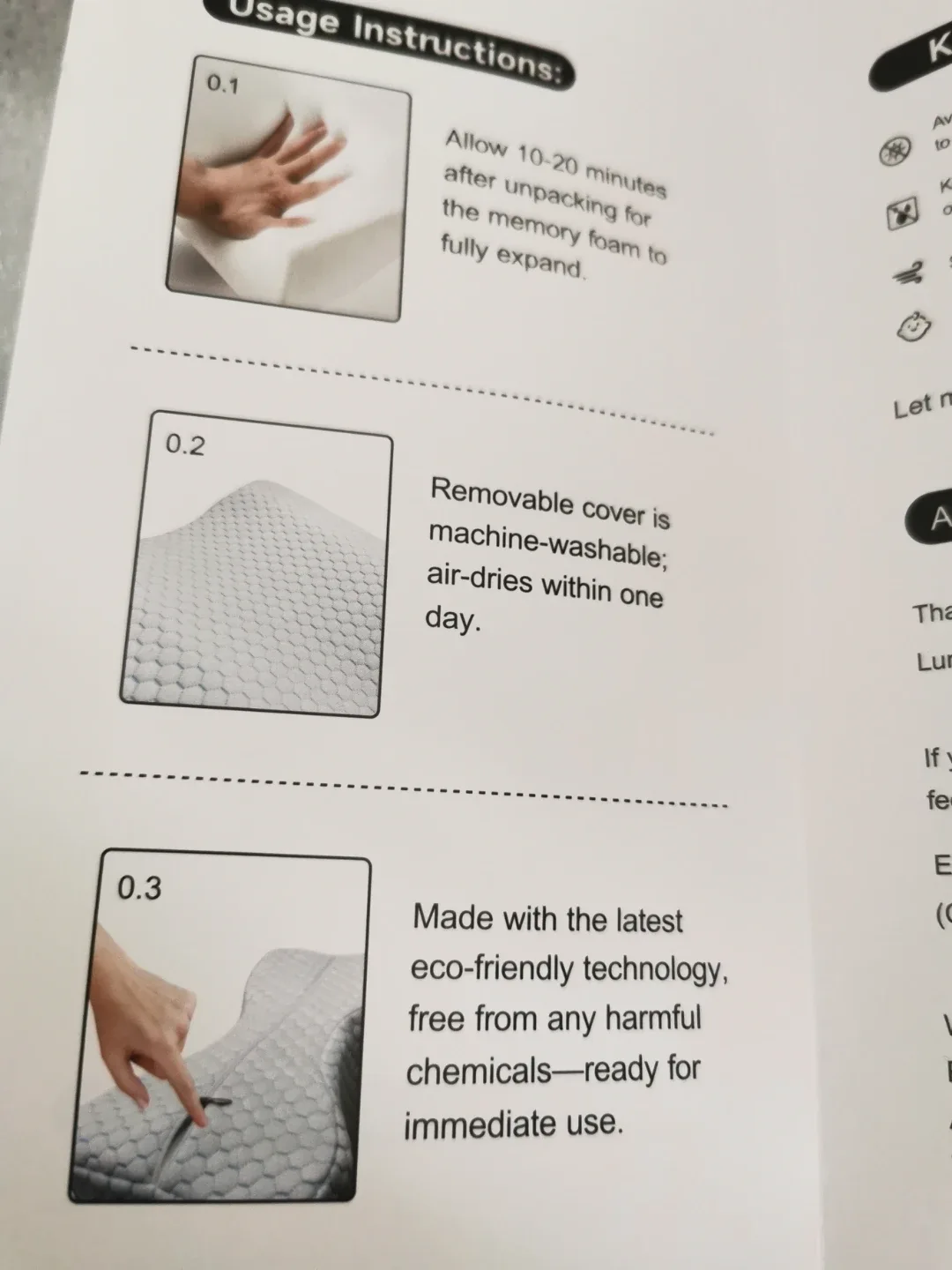 Extra Large Artelse Knee Pillow 12.2" x 11.4" x 6.7" image indicator(6)