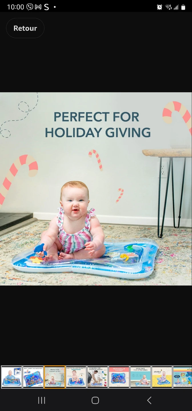 Playtime by Inflatable Baby Play Mat for 3-12 Month Olds, .. - photo 4