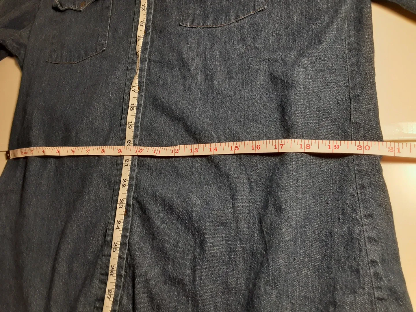 Levi's Authentic - Denim Long Sleeve Western Shirt | S: LG image indicator(8)