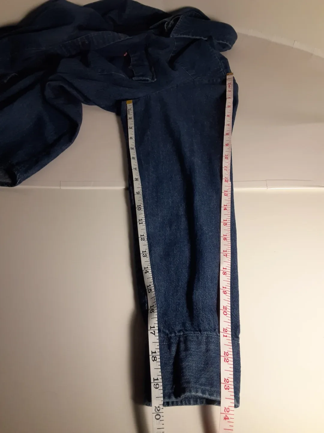 Levi's Authentic - Denim Long Sleeve Western Shirt | S: LG image indicator(9)