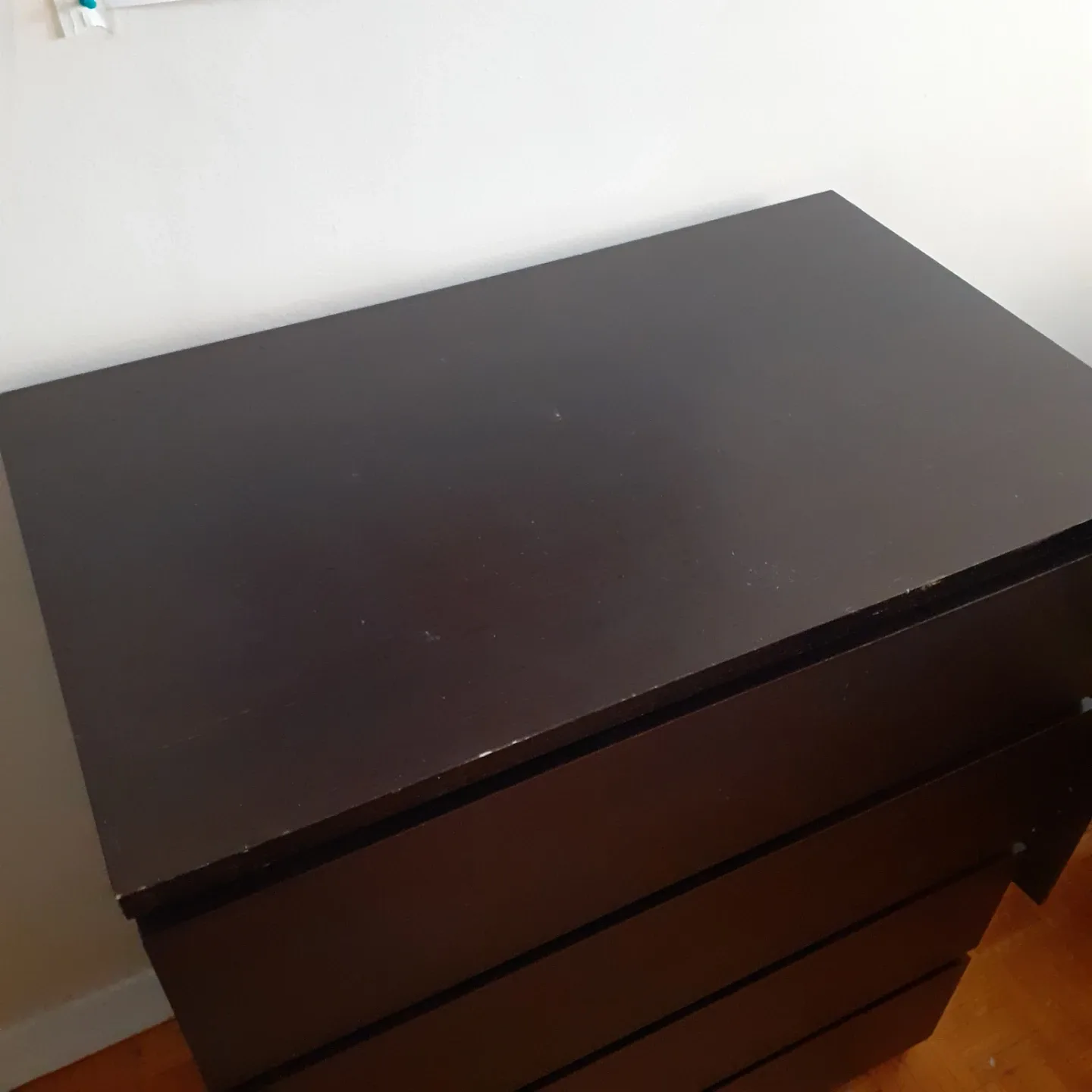 Dark Brown 4-Drawer Dresser image indicator(2)