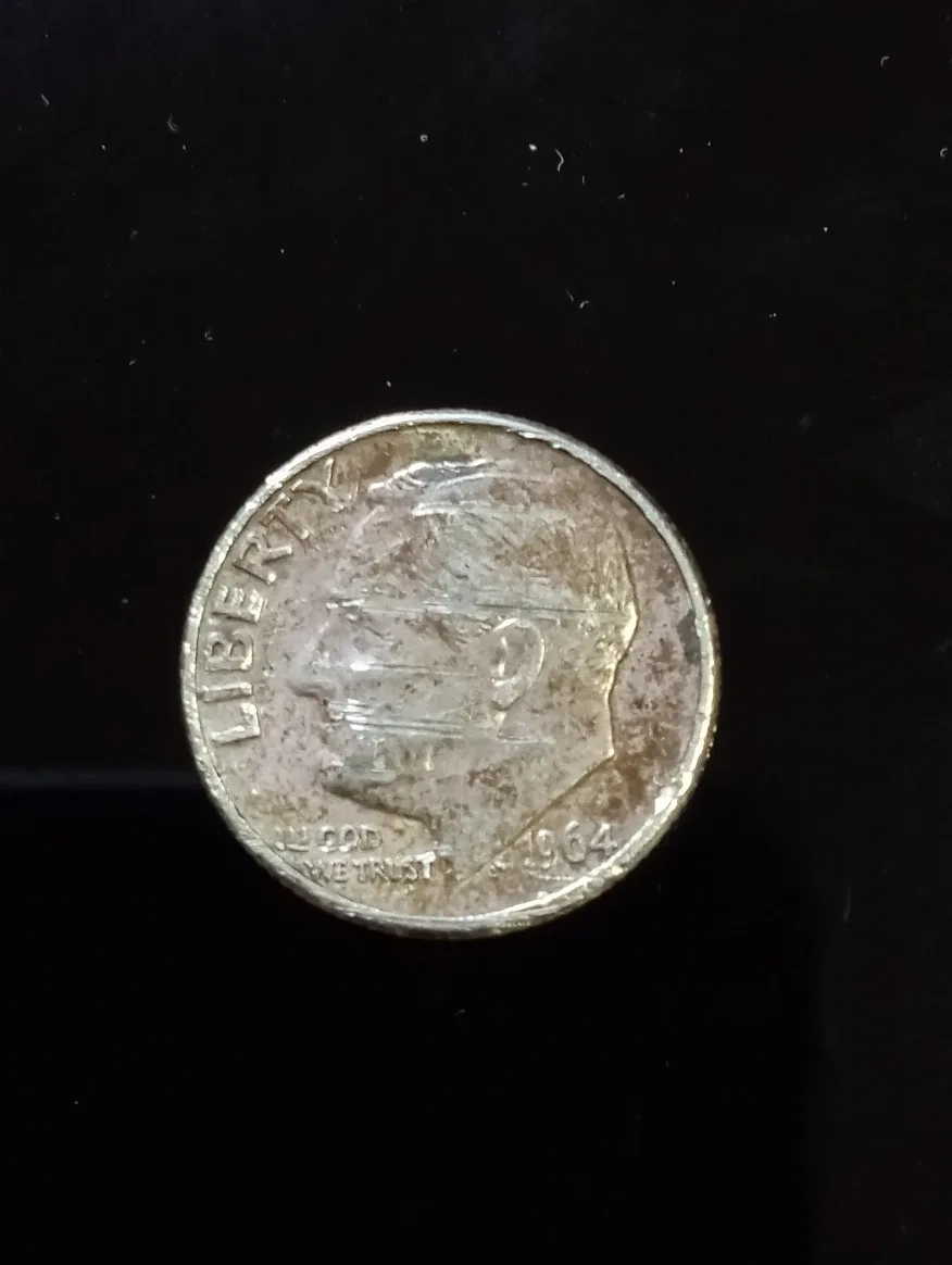 1964 rear US silver dime image indicator(2)
