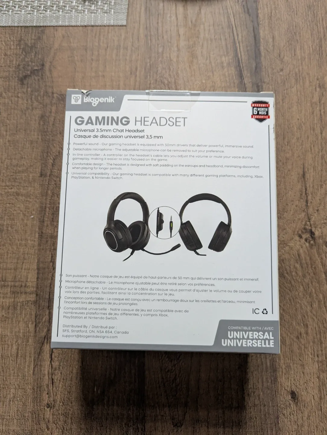 Universal gaming headset image indicator(2)