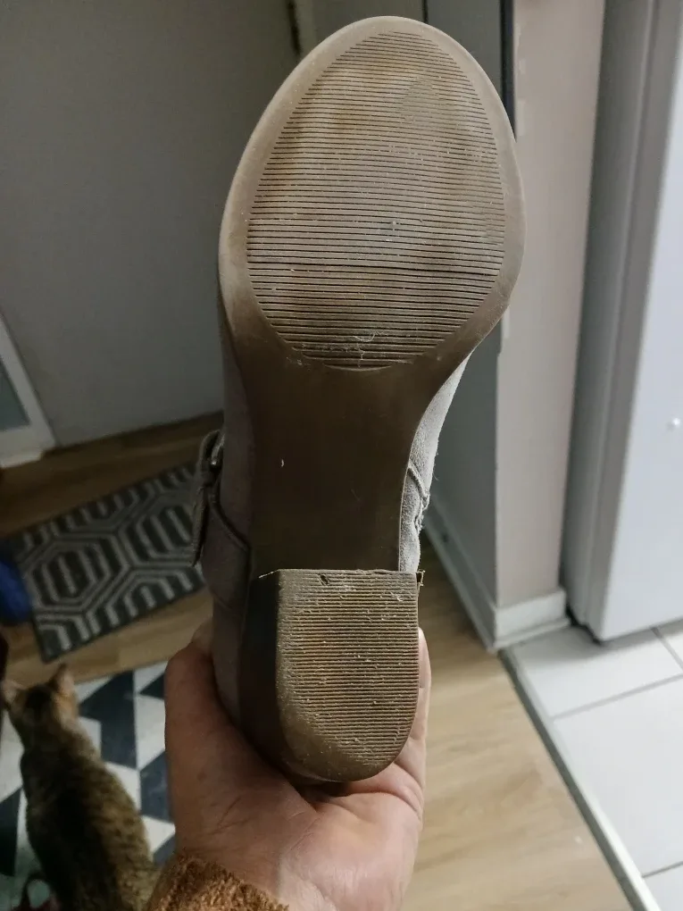 Beige Ankle Boots - Size 8 image indicator(3)