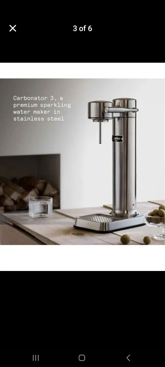 Aarke Carbonator 3 Sparkling Water Maker