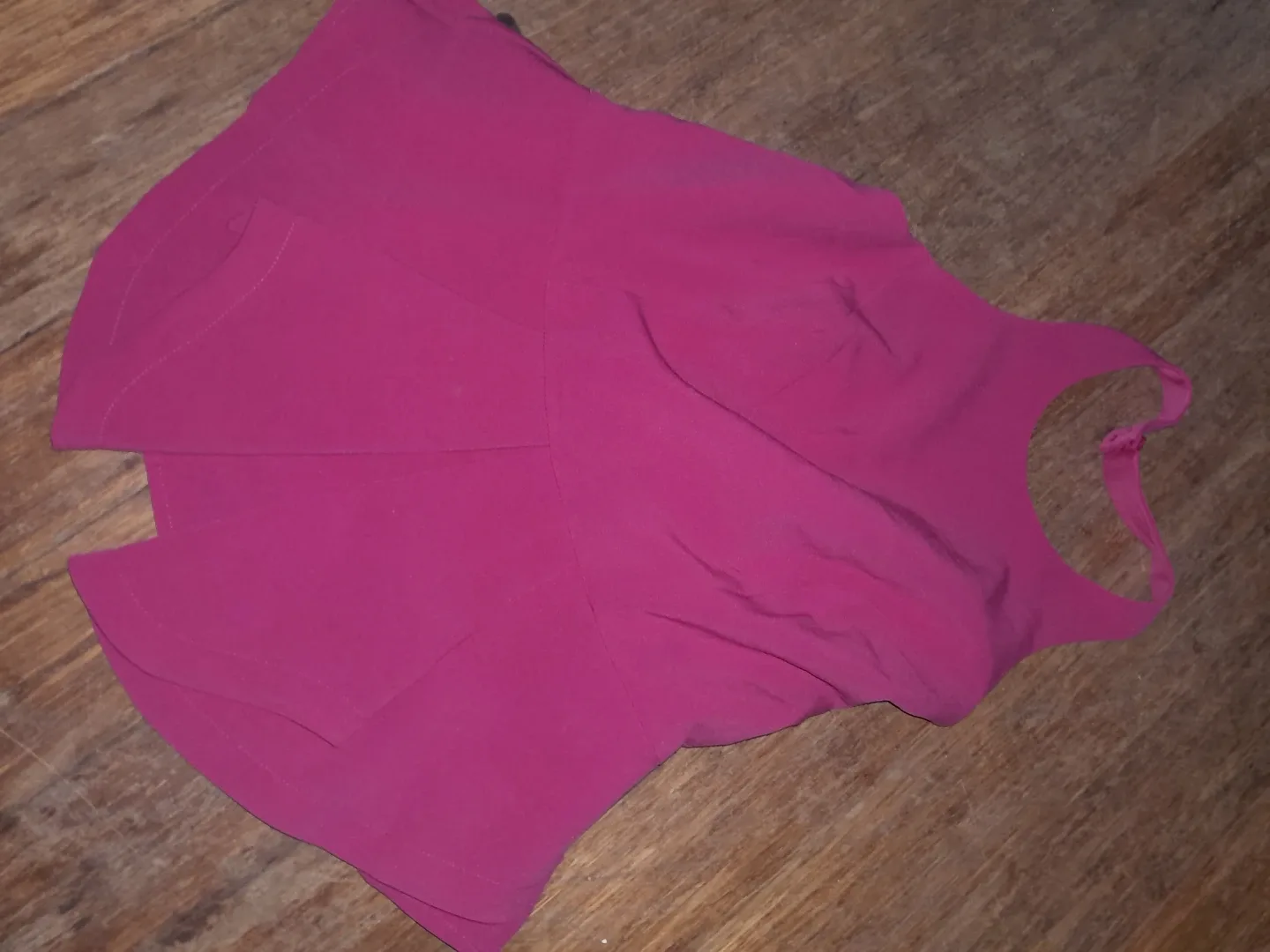 Hot & Delicious Fuchsia Top - Size L thumbnail